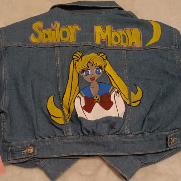Sailor Moon denim jacket - Picture 3 of 6